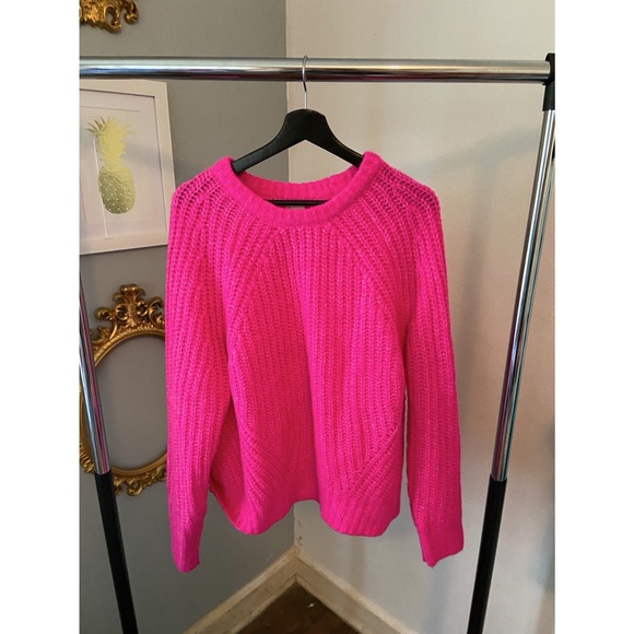 a new day | Sweaters | Target A New Day Hot Pink Knit Sweater Size Xl Nwot  | Poshmark